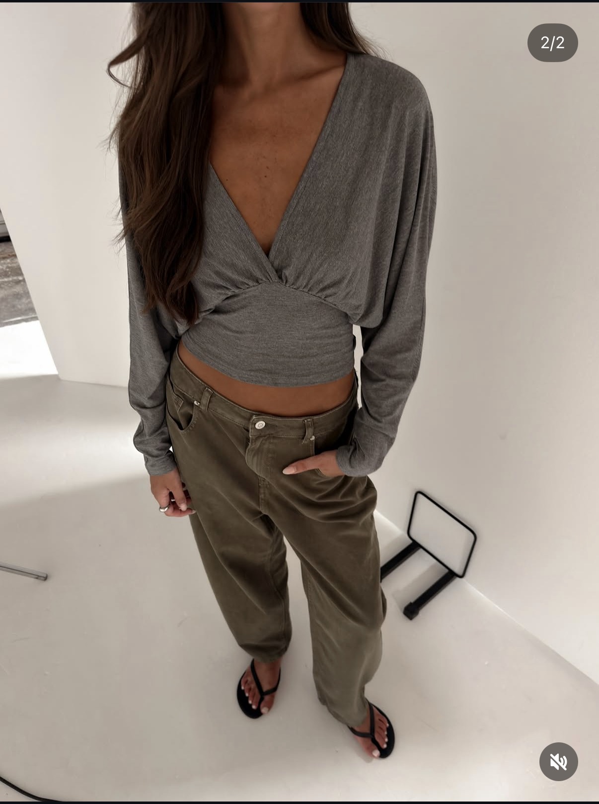 Talent and set during a Studio No.6 shoot.