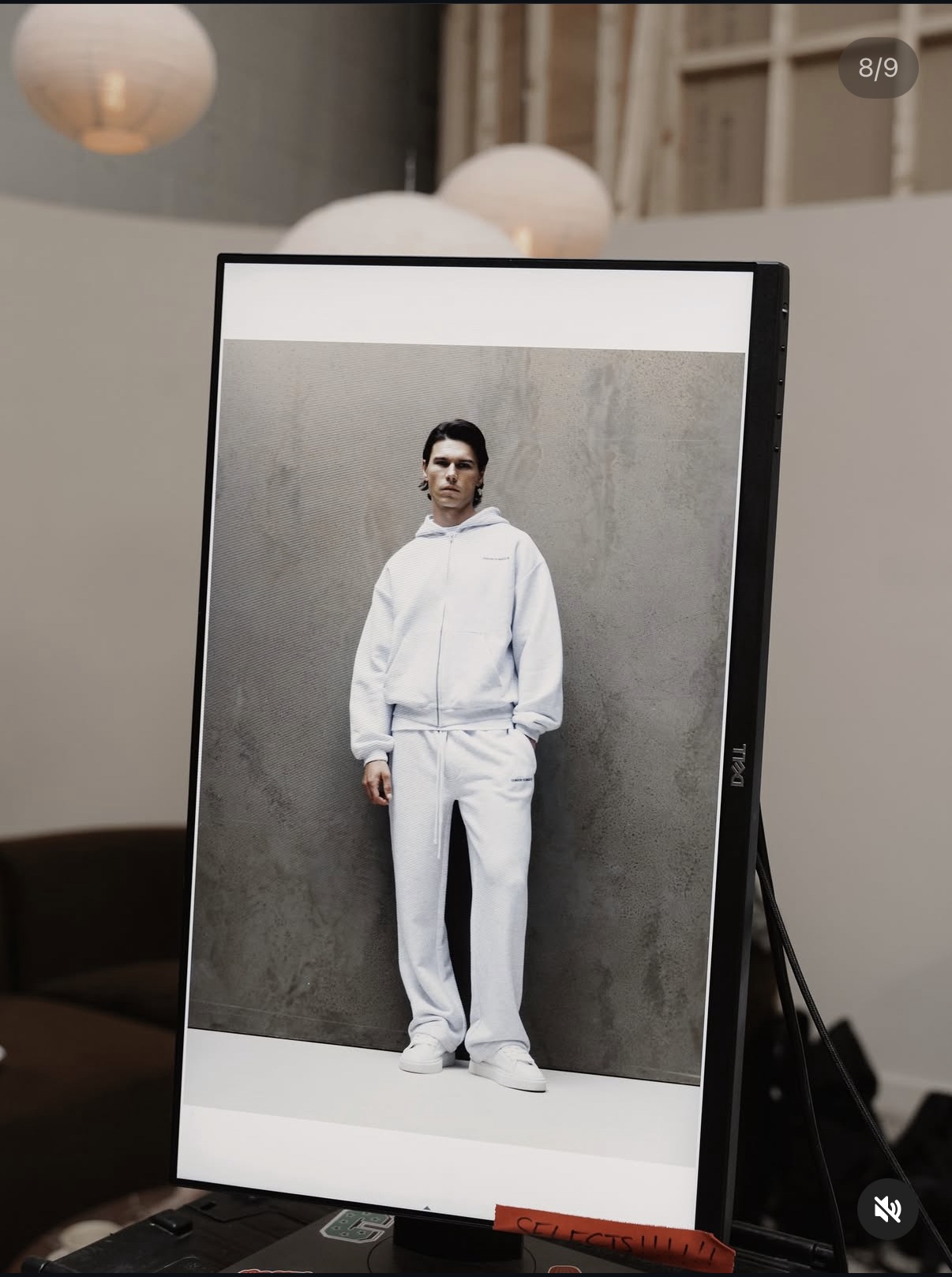 Editorial frame from a Studio No.6 fashion session.